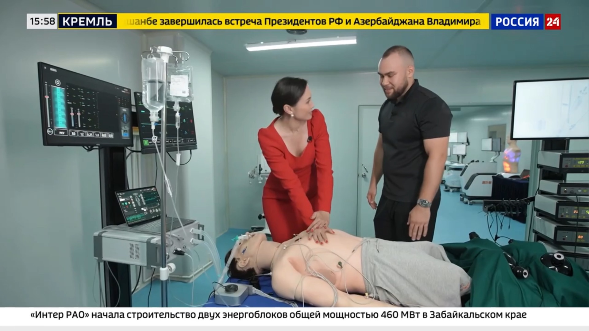 blog-«ЭЙДОС» на телеканале «Россия 24»: производство симуляторов в Шанхае